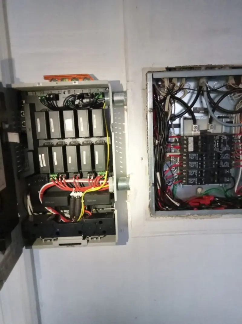 Electrical panel upgrade completed for Ring Doorbell Installation in London Britain